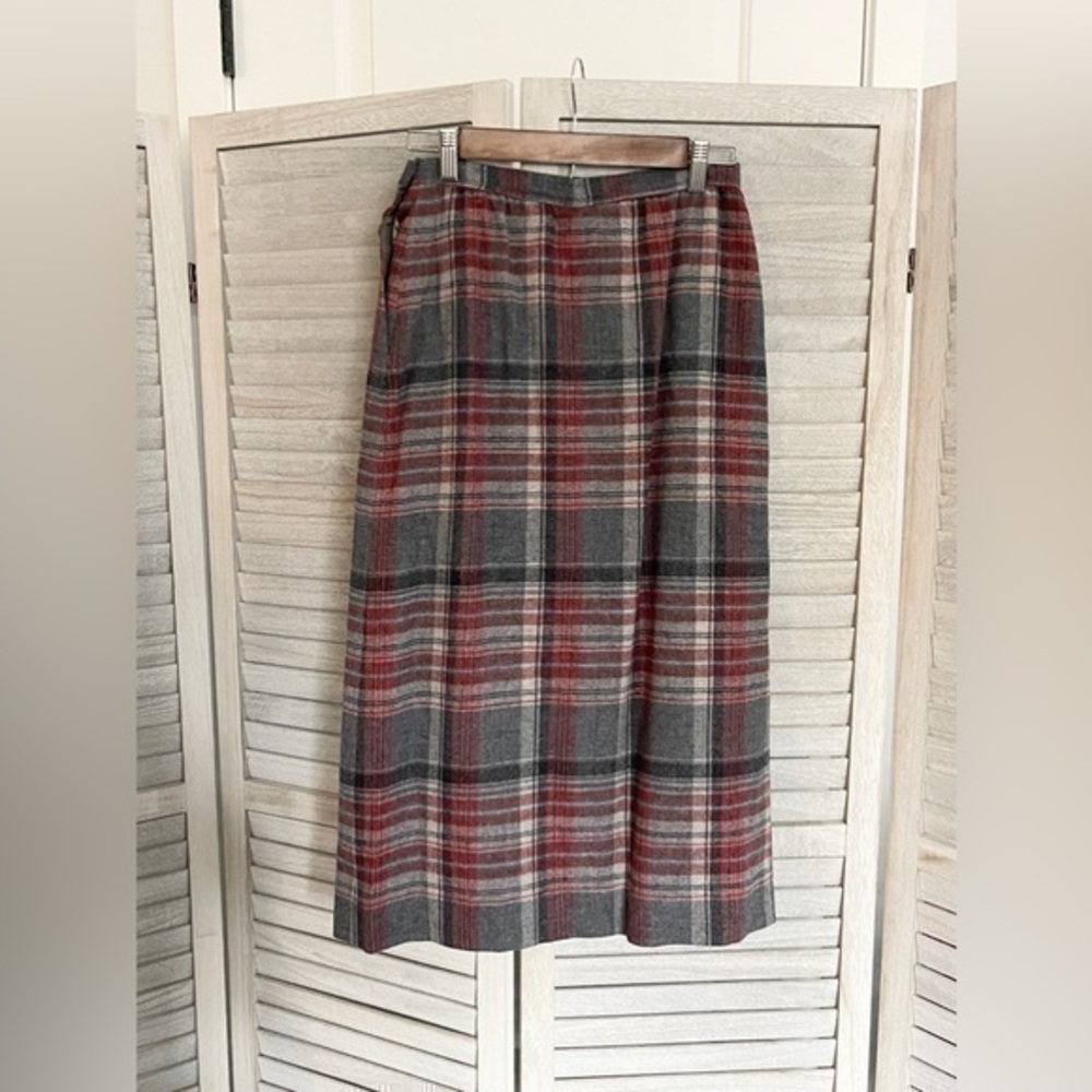 Vintage Wool Pendleton Skirt Women's Size 8